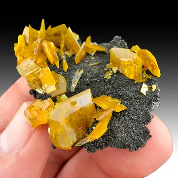 Wulfenite from 79 Mine, Arizona, USA