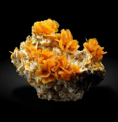 Wulfenite from Ahmad Abad Mine, Yazd Province, Iran - image 2