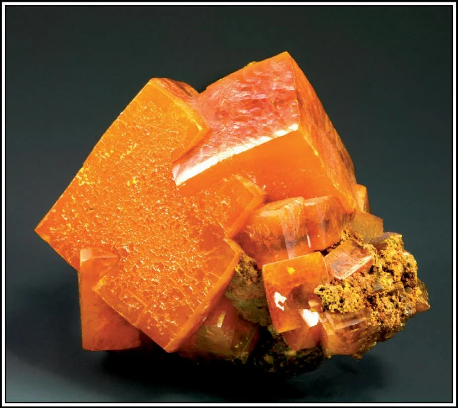 Wulfenite from Ahumada Mine, Chihuahua, Mexico image