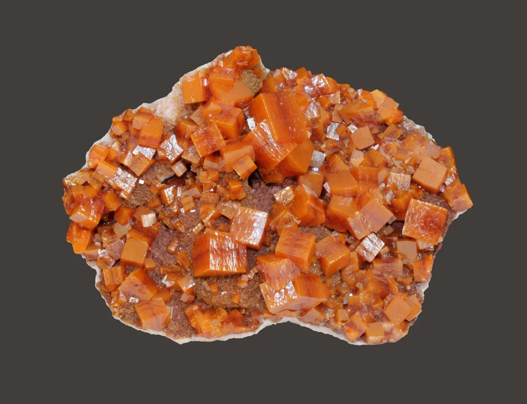 Wulfenite from Erupción Mine, Los Lamentos Mts, Chihuahua, Mexico image