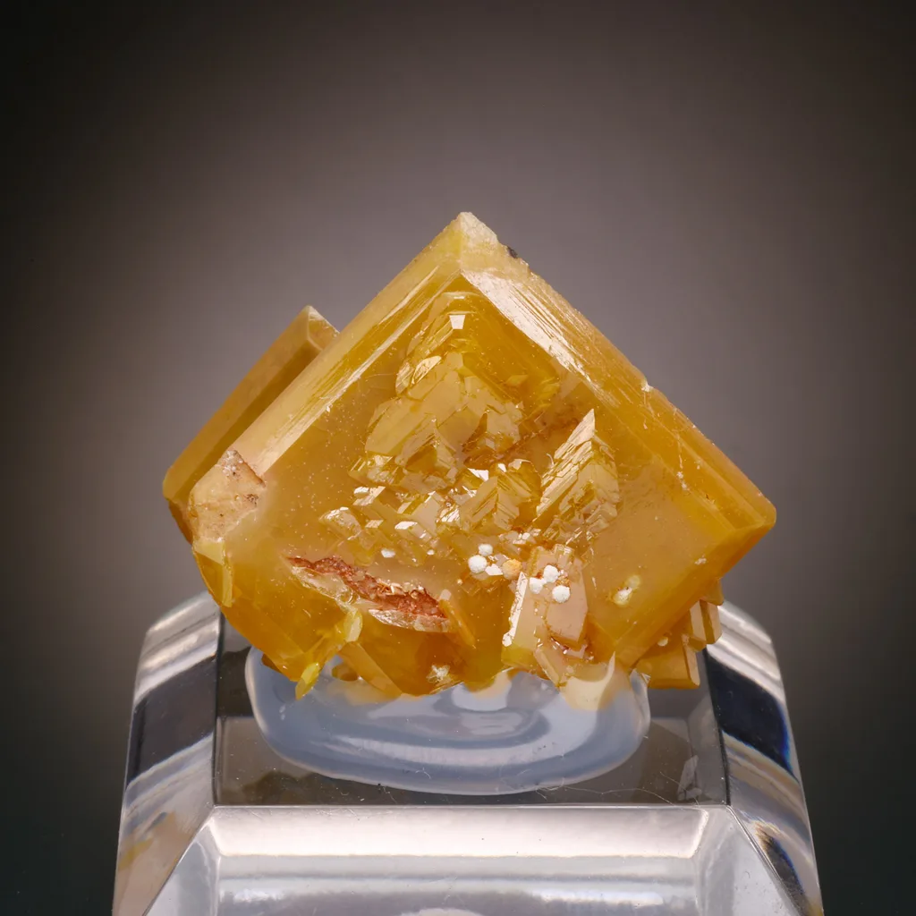 Wulfenite from La Morita Mine, Ascención Municipality, Chihuahua, Mexico image