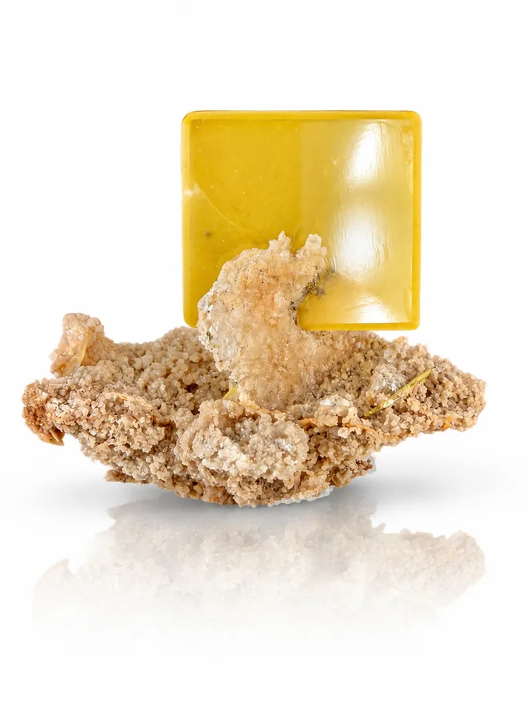 Wulfénite from Maroc, Région Orientale, Touissit image