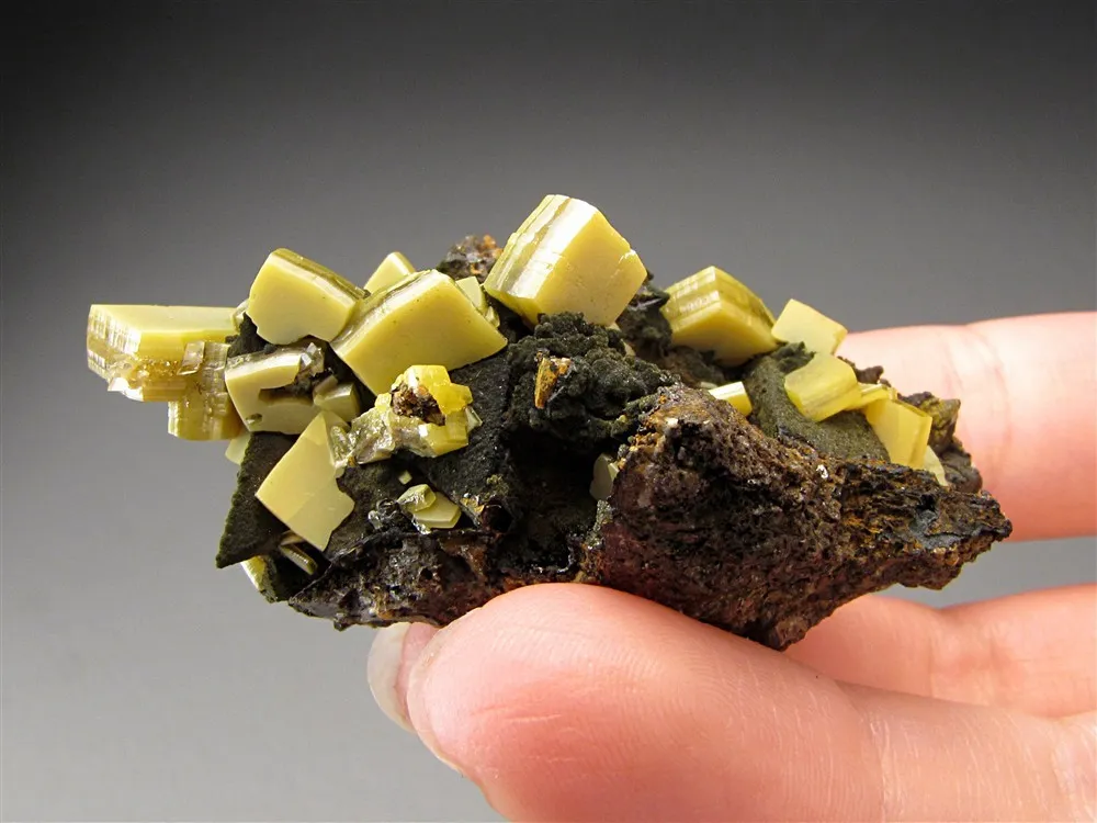 Wulfénite from Mexico, Durango, Mapimí, Ojuela Mine - image 4