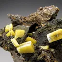 Wulfénite from Mexico, Durango, Mapimí, Ojuela Mine - image 3