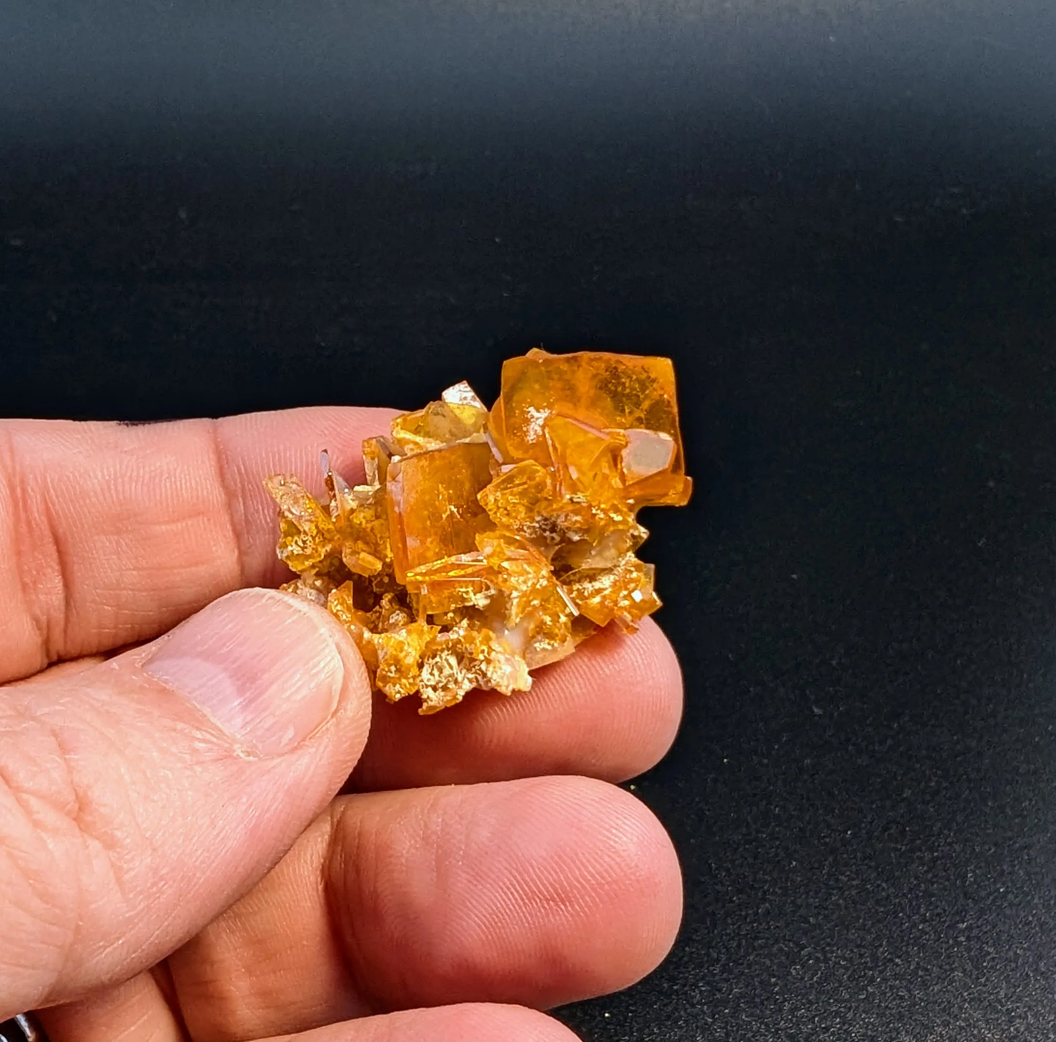 Wulfenite from Mexico, Sonora, San Francisco Mine - image 2