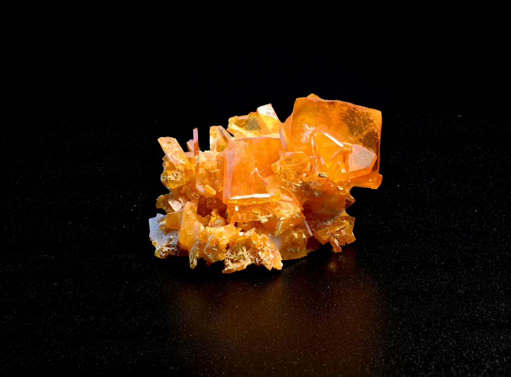 Wulfenite from Mexico, Sonora, San Francisco Mine
