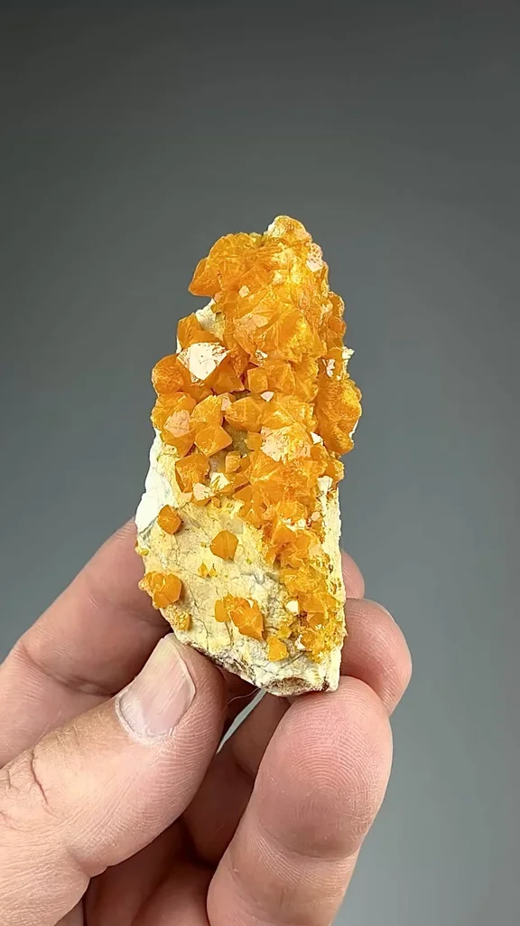 Wulfenite from Mežica, Slovenia - image 2