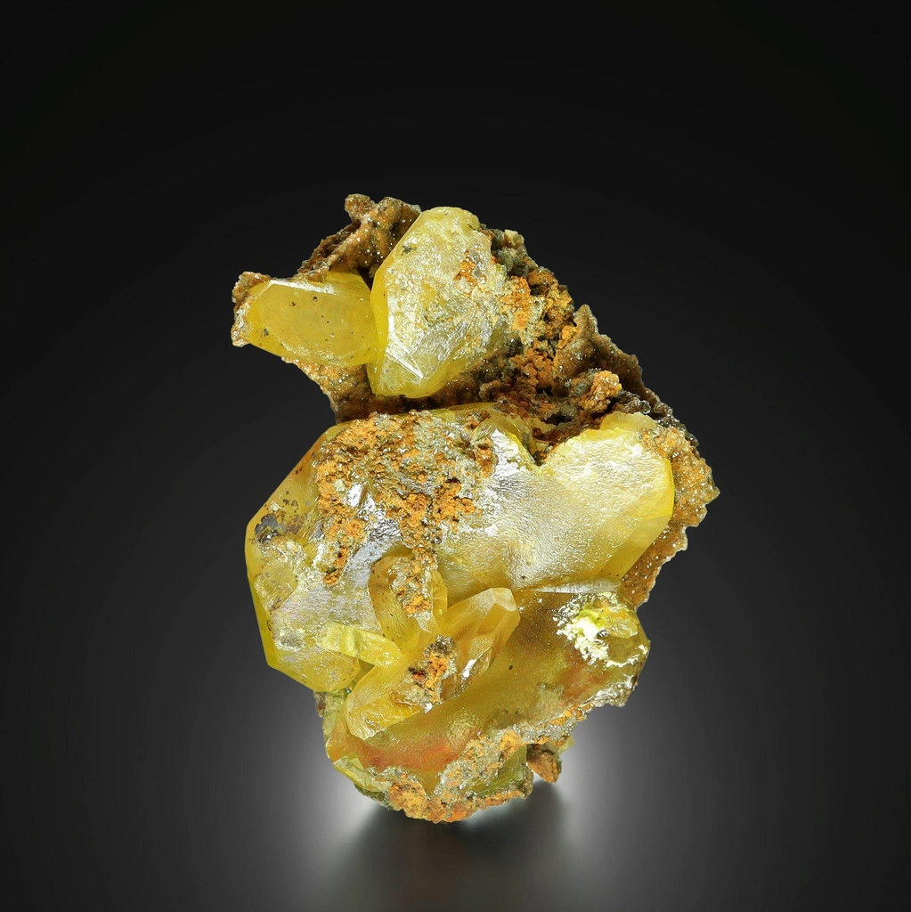 Wulfenite from Mfouati District, Bouenza Department, Republic of the Congo - image 3