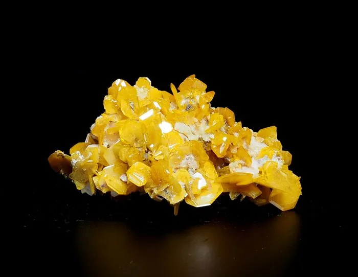 Wulfénite from Morocco, Oriental Region, Touissit image