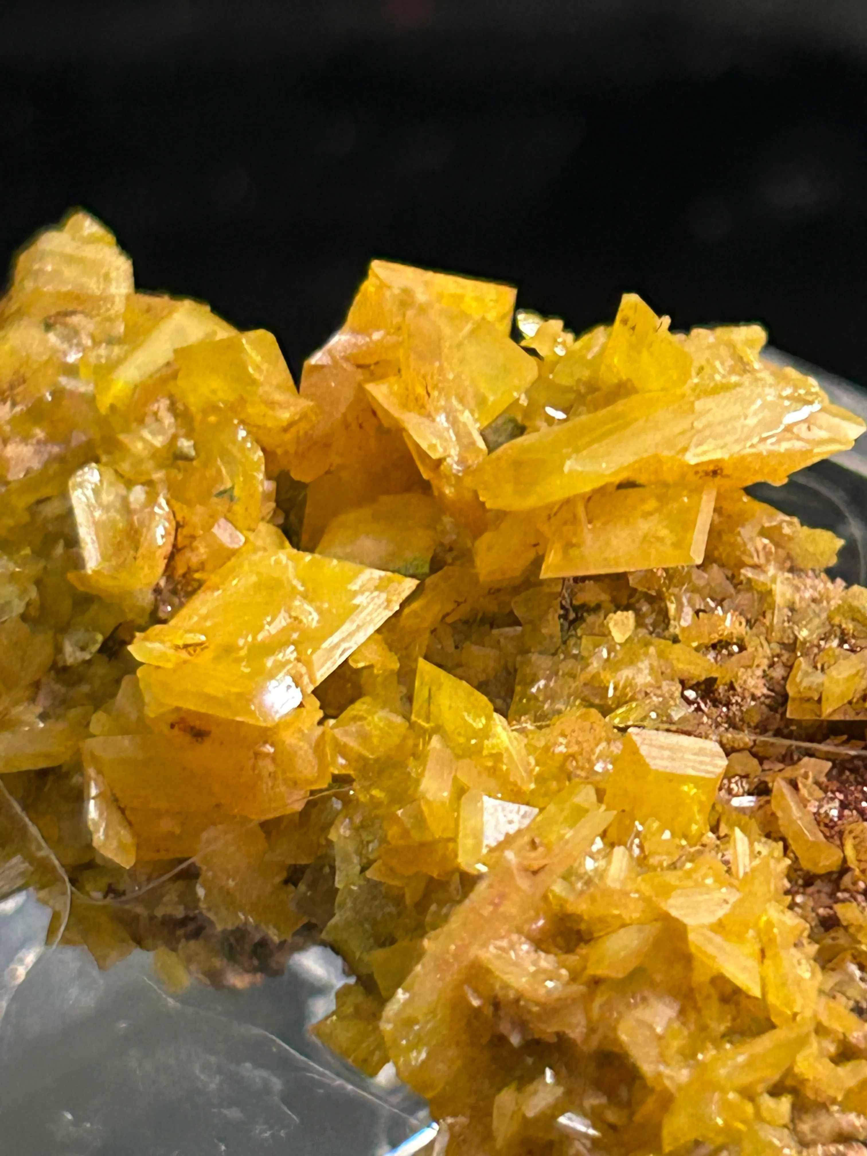 Wulfenite from Namibia, Oshikoto Region, Tsumeb - image 2