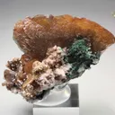 Wulfenite from Namibia, Oshikoto Region, Tsumeb, Tsumeb Mine - image 1