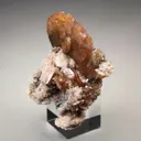 Wulfenite from Namibia, Oshikoto Region, Tsumeb, Tsumeb Mine - image 4