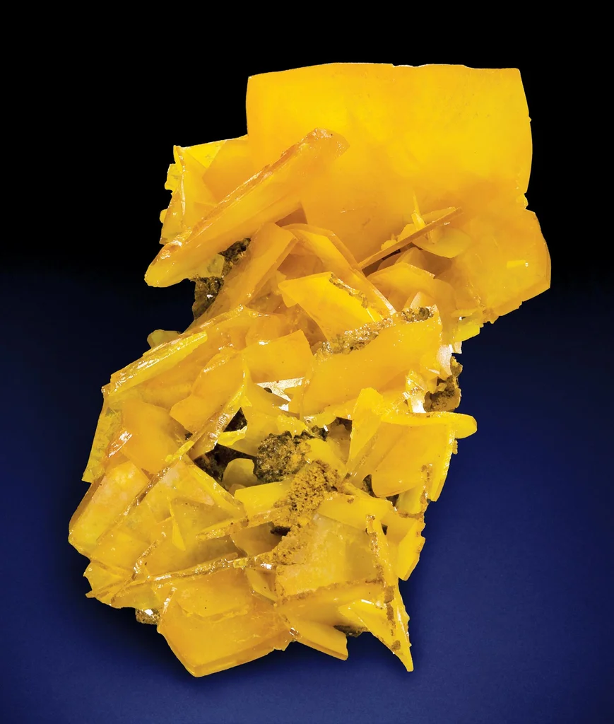 Wulfenite from New Mexico, USA image