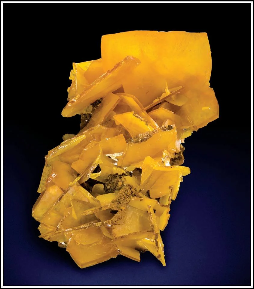 Wulfenite from New Mexico, USA image