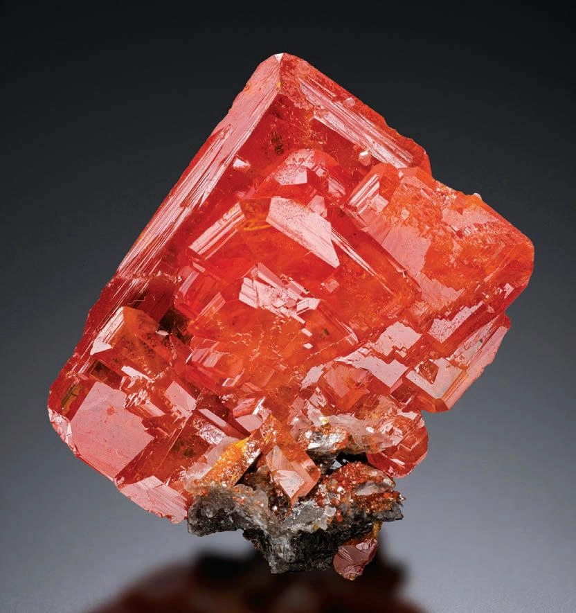 Wulfenite from North Geronimo Mine, Arizona, USA image