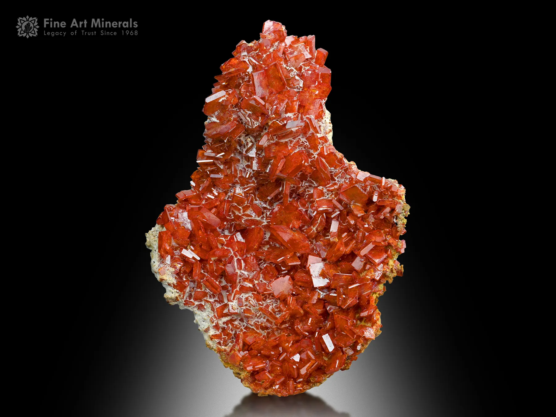 Wulfenite from Ojuela Mine Durango Mexico - image 1