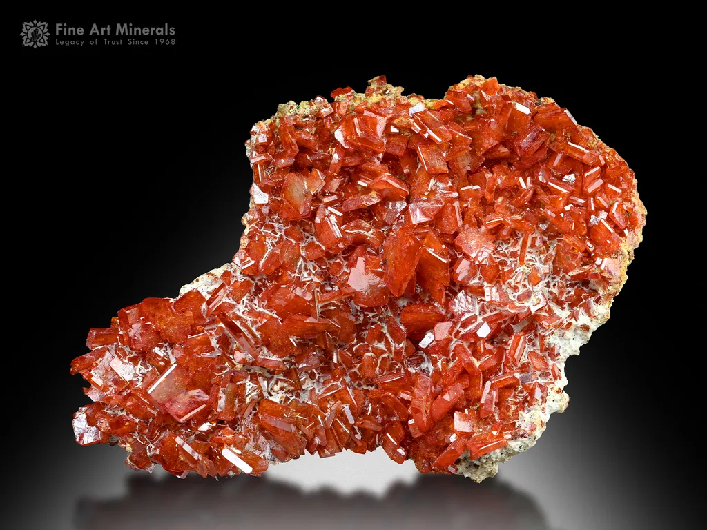 Wulfenite from Ojuela Mine Durango Mexico - image 2