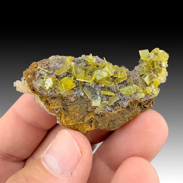 Wulfenite from Ojuela Mine, Mapimí, Durango, Mexico