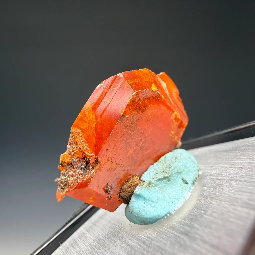 Wulfenite from Red Cloud Mine, Arizona, USA - image 4