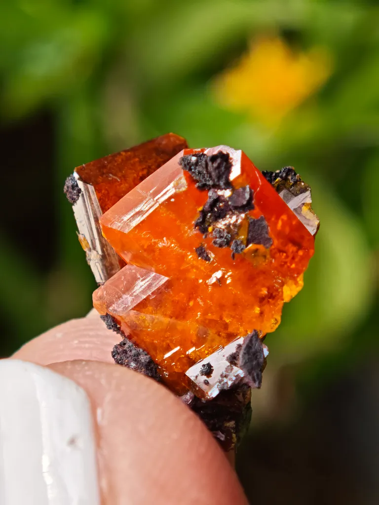 Wulfenite from Red Cloud Mine, Arizona, USA - image 2