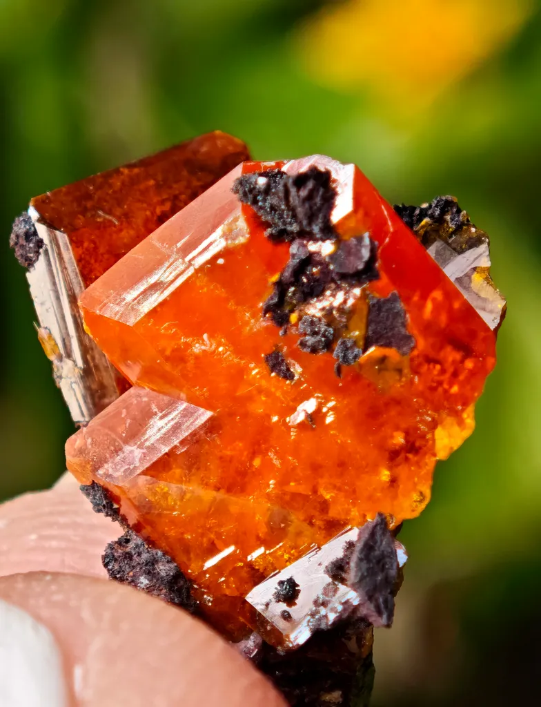 Wulfenite from Red Cloud Mine, Arizona, USA - image 4