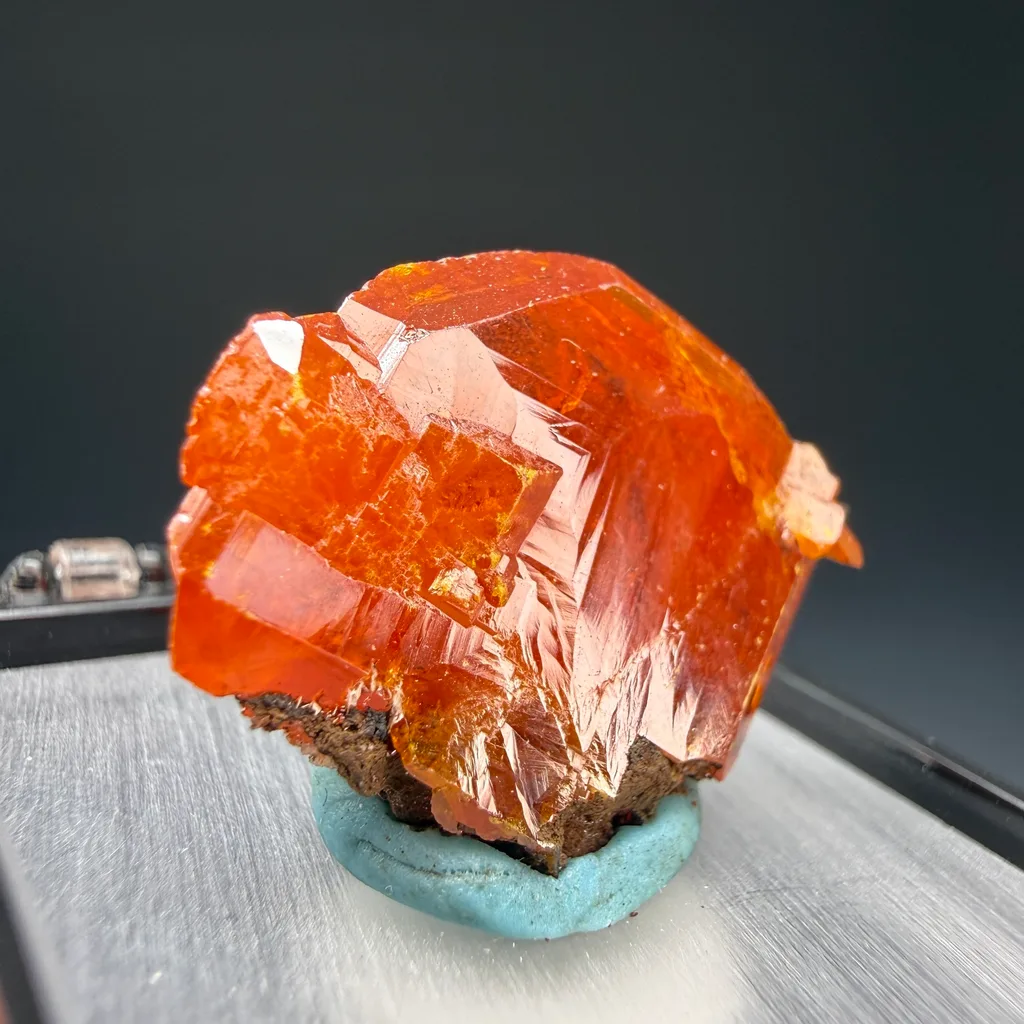 Wulfenite from Red Cloud Mine, Arizona, USA - image 3