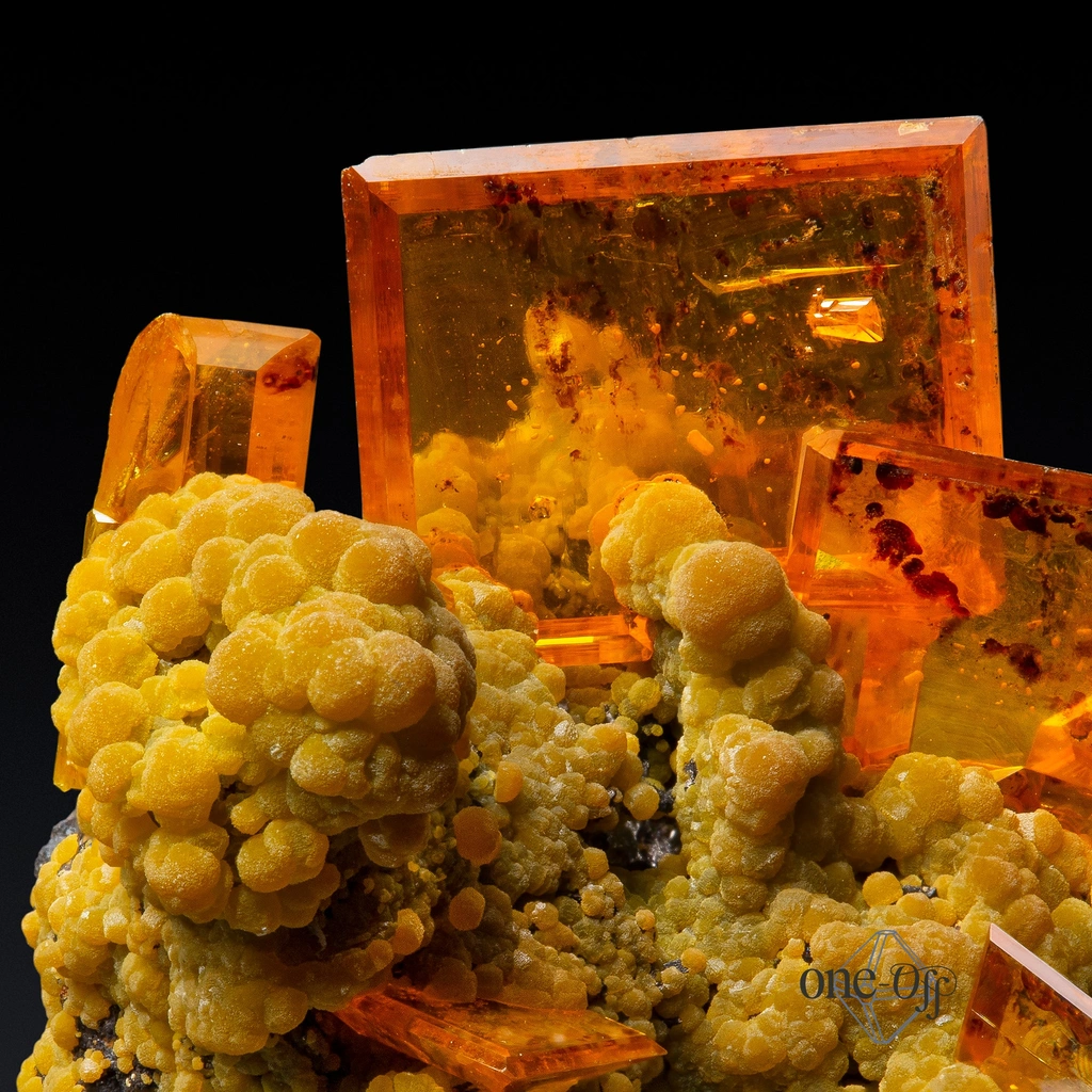 Wulfenite from San Carlos Mine, La Luz, Guanajuato Municipality, Guanajuato, Mexico - image 3