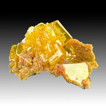 Wulfenite from San Francisco Mine, Sonora, Mexico