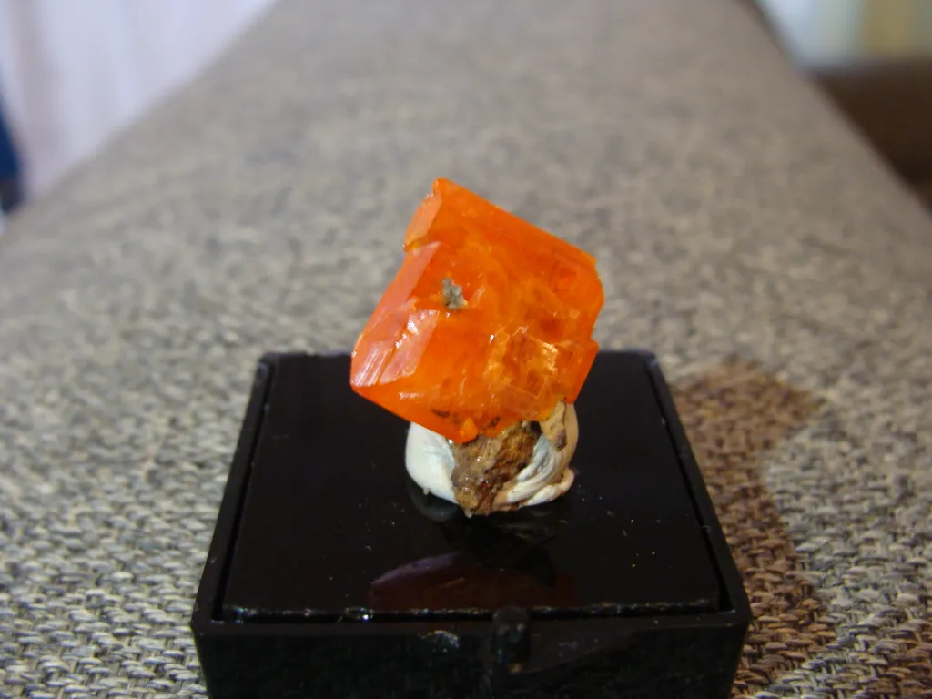 Wulfenite from USA, Arizona, Red Cloud Mine image