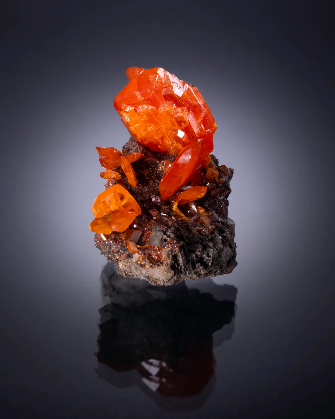 Wulfenite from USA, Arizona, Red Cloud Mine - image 1