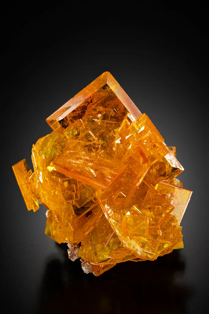 Wulfenite from USA, Arizona, Rowley Mine image