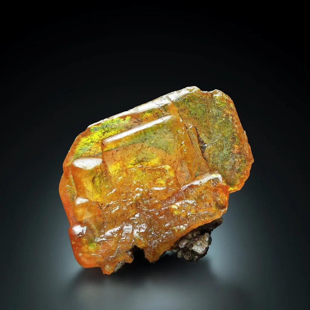 Wulfenite from USA, Arizona, Rowley Mine image