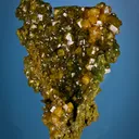 Wulfenite (Gemmy) on Mimetite - image 2
