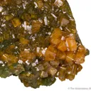 Wulfenite (Gemmy) on Mimetite - image 5