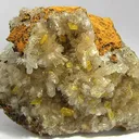 Wulfenite, Hemimorphite - image 1