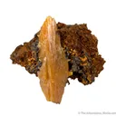 Wulfenite (large bipyramidal crystal) - image 3