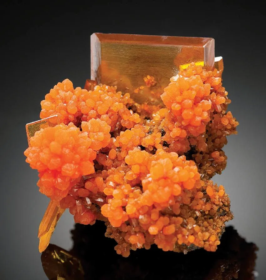 Wulfenite, Mimetite - image 1