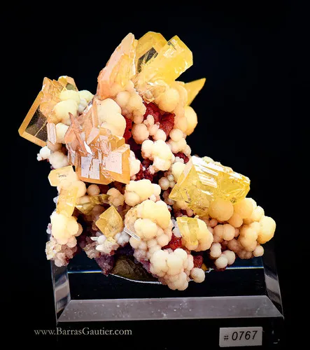 Wulfenite - Mimetite - image 3