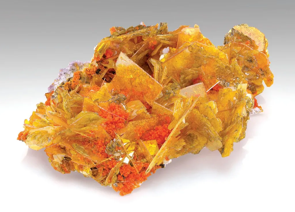 Wulfenite, Mimetite image