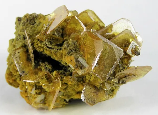 Wulfenite, Mimetite image