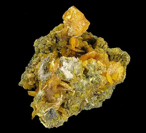 Wulfenite, Mimetite image