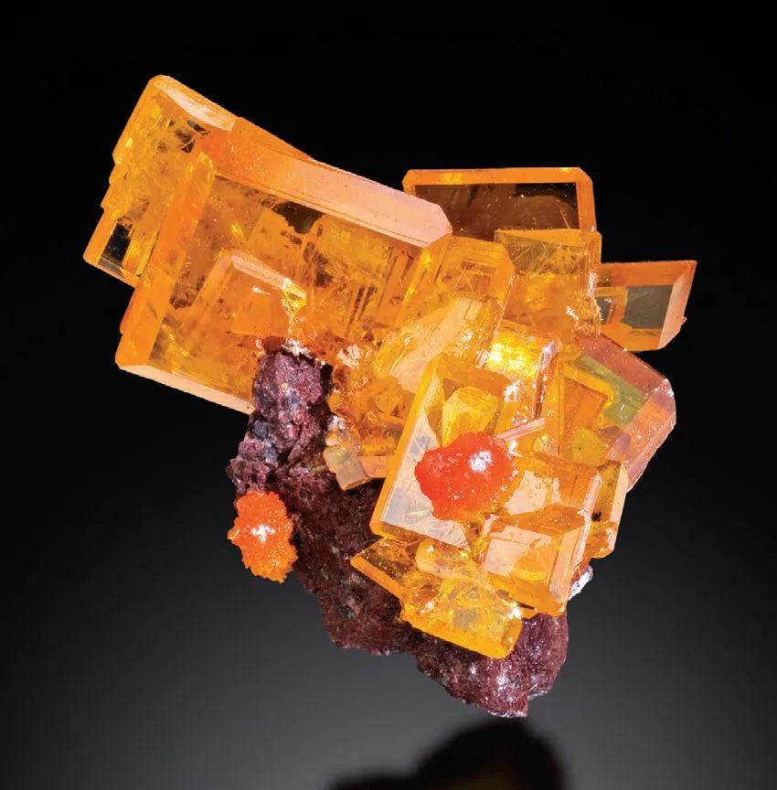 Wulfenite, Mimetite image