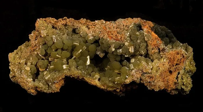 Wulfenite, Mimetite image