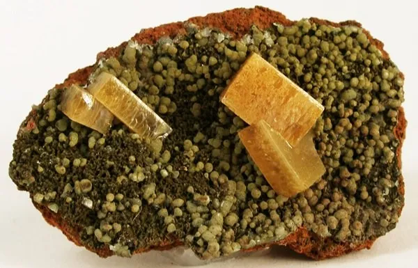 Wulfenite, Mimetite image