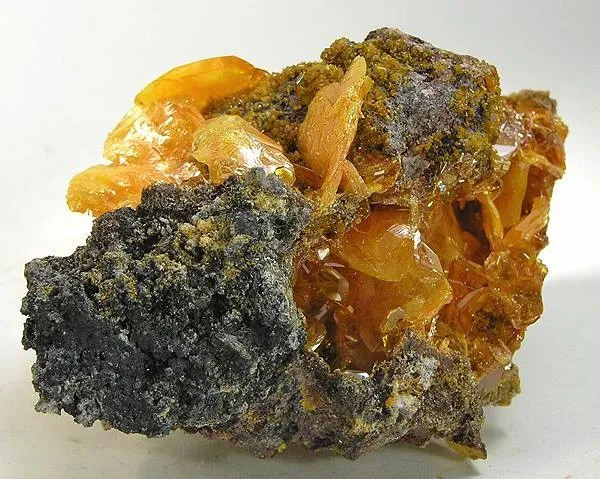 Wulfenite, Mimetite image