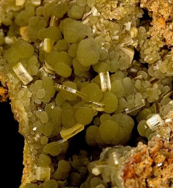 Wulfenite, Mimetite - image 2