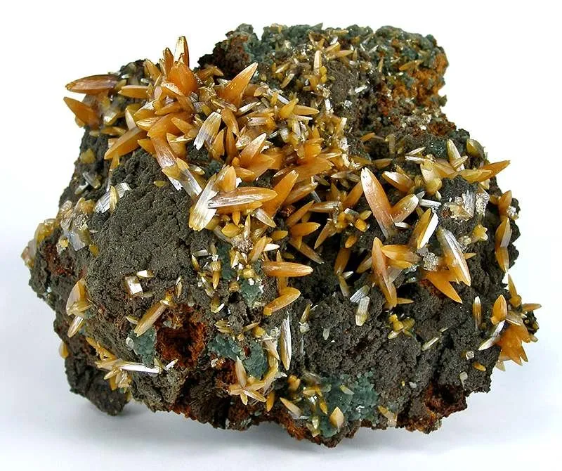Wulfenite, Mimetite image