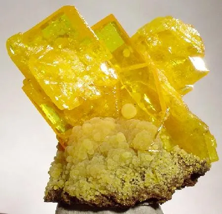 Wulfenite, Mimetite image