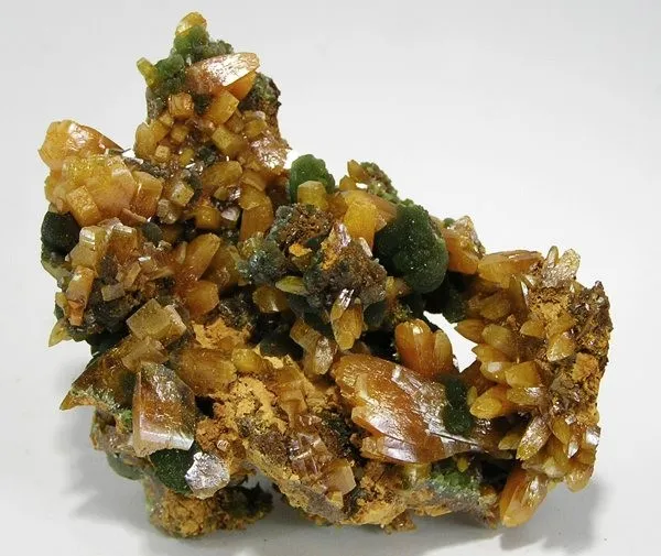 Wulfenite, Mimetite image
