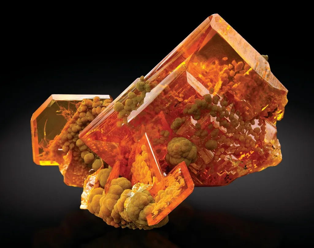 Wulfenite, Mimetite image